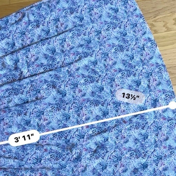 NWT Simply Southern Blue and Pink CONFETTI MAXI DRESS XL - Picture 7 of 9